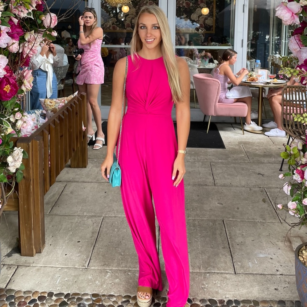 Pink Vince Camuto Jumpsuit